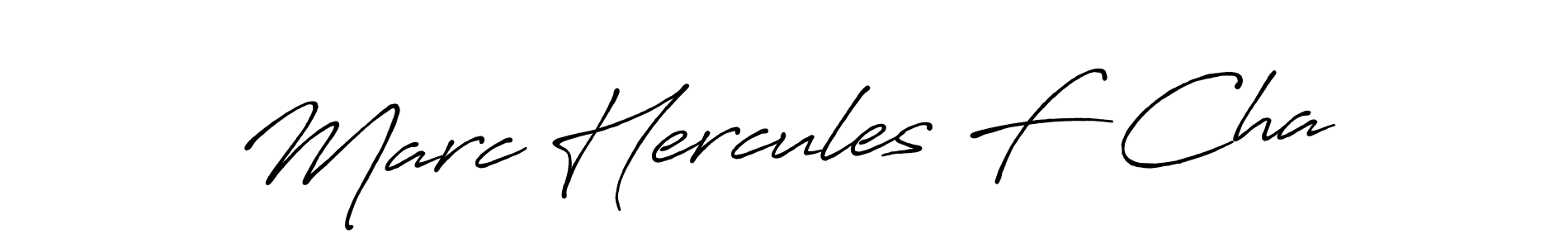 Make a beautiful signature design for name Marc Hercules F Cha. Use this online signature maker to create a handwritten signature for free. Marc Hercules F Cha signature style 7 images and pictures png