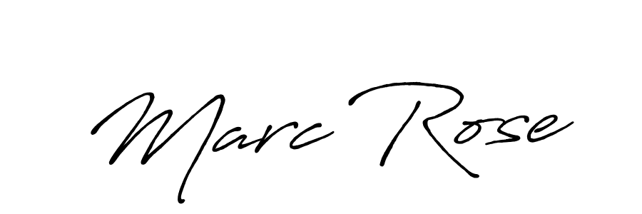 Also You can easily find your signature by using the search form. We will create Marc Rose name handwritten signature images for you free of cost using Antro_Vectra_Bolder sign style. Marc Rose signature style 7 images and pictures png