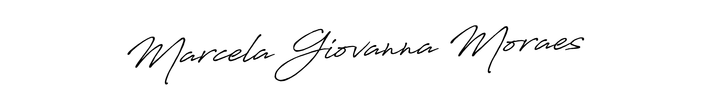 Marcela Giovanna Moraes stylish signature style. Best Handwritten Sign (Antro_Vectra_Bolder) for my name. Handwritten Signature Collection Ideas for my name Marcela Giovanna Moraes. Marcela Giovanna Moraes signature style 7 images and pictures png