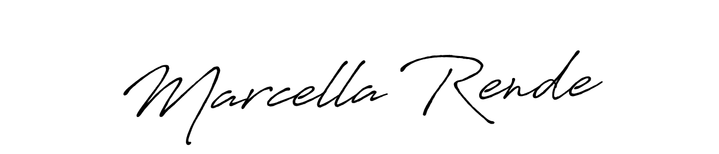 Here are the top 10 professional signature styles for the name Marcella Rende. These are the best autograph styles you can use for your name. Marcella Rende signature style 7 images and pictures png