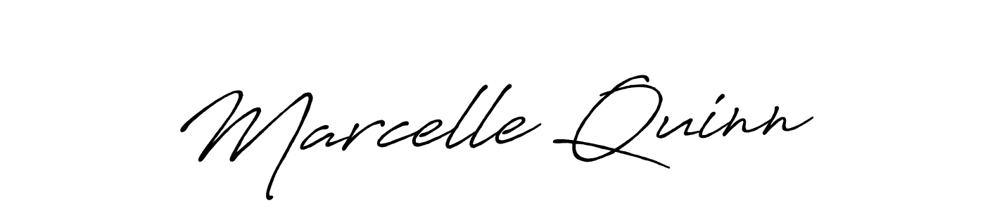 It looks lik you need a new signature style for name Marcelle Quinn. Design unique handwritten (Antro_Vectra_Bolder) signature with our free signature maker in just a few clicks. Marcelle Quinn signature style 7 images and pictures png