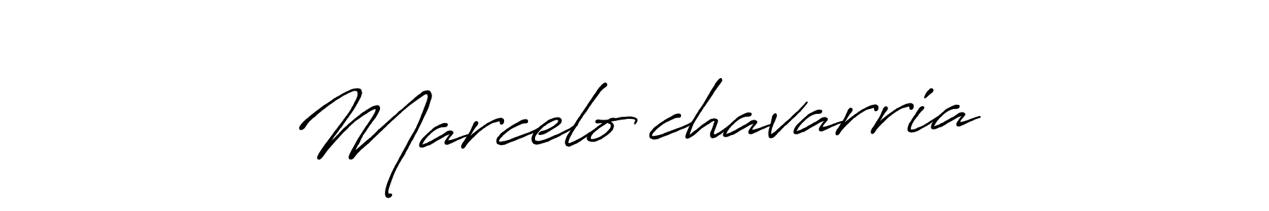 Marcelo chavarria stylish signature style. Best Handwritten Sign (Antro_Vectra_Bolder) for my name. Handwritten Signature Collection Ideas for my name Marcelo chavarria. Marcelo chavarria signature style 7 images and pictures png