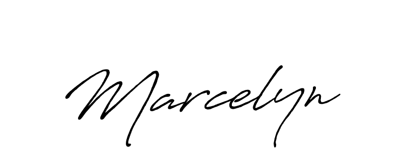 if you are searching for the best signature style for your name Marcelyn. so please give up your signature search. here we have designed multiple signature styles  using Antro_Vectra_Bolder. Marcelyn signature style 7 images and pictures png