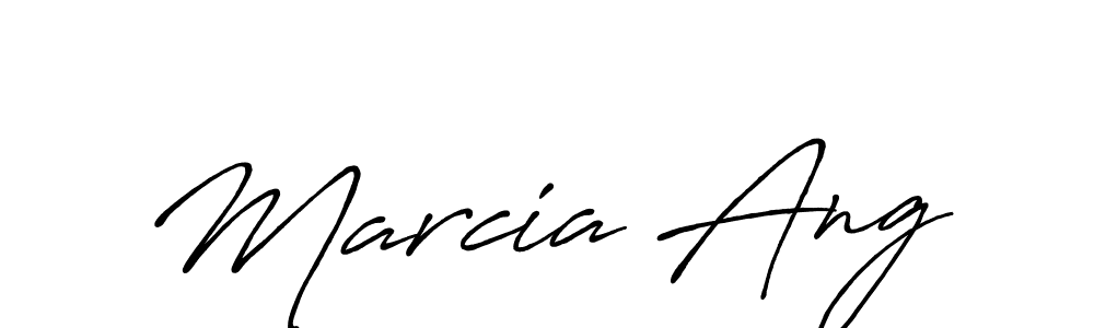 Antro_Vectra_Bolder is a professional signature style that is perfect for those who want to add a touch of class to their signature. It is also a great choice for those who want to make their signature more unique. Get Marcia Ang name to fancy signature for free. Marcia Ang signature style 7 images and pictures png