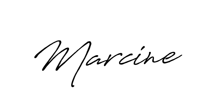 The best way (Antro_Vectra_Bolder) to make a short signature is to pick only two or three words in your name. The name Marcine include a total of six letters. For converting this name. Marcine signature style 7 images and pictures png