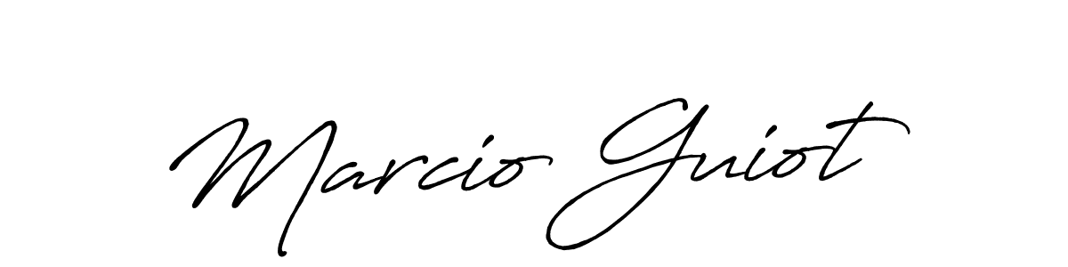 The best way (Antro_Vectra_Bolder) to make a short signature is to pick only two or three words in your name. The name Marcio Guiot include a total of six letters. For converting this name. Marcio Guiot signature style 7 images and pictures png