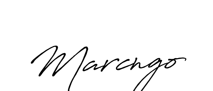 if you are searching for the best signature style for your name Marcngo. so please give up your signature search. here we have designed multiple signature styles  using Antro_Vectra_Bolder. Marcngo signature style 7 images and pictures png