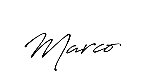 Make a beautiful signature design for name Marco . Use this online signature maker to create a handwritten signature for free. Marco  signature style 7 images and pictures png