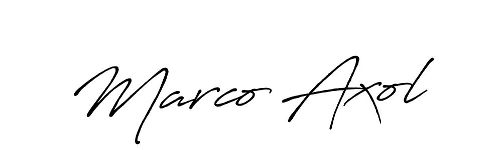 Use a signature maker to create a handwritten signature online. With this signature software, you can design (Antro_Vectra_Bolder) your own signature for name Marco Axol. Marco Axol signature style 7 images and pictures png