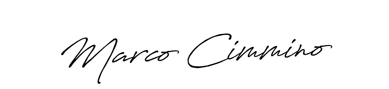 Also we have Marco Cimmino name is the best signature style. Create professional handwritten signature collection using Antro_Vectra_Bolder autograph style. Marco Cimmino signature style 7 images and pictures png