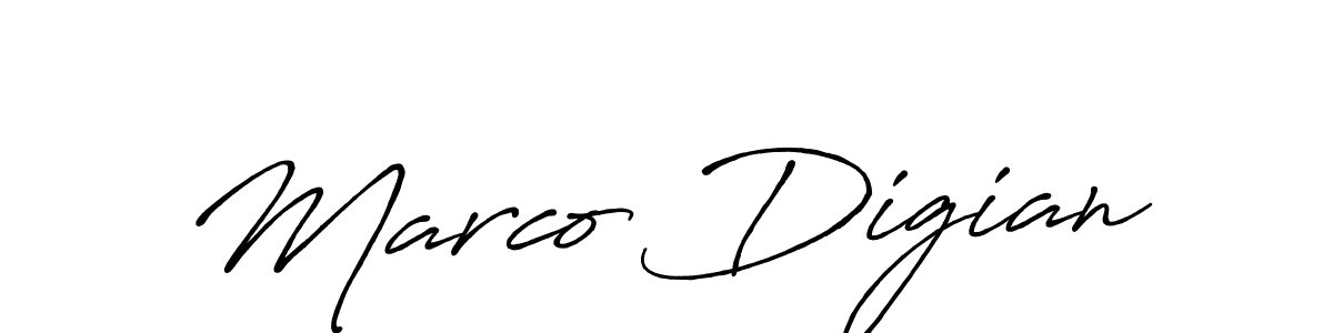 Make a beautiful signature design for name Marco Digian. Use this online signature maker to create a handwritten signature for free. Marco Digian signature style 7 images and pictures png