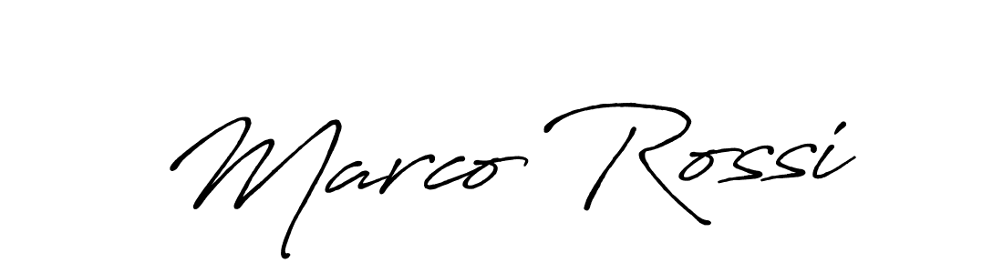 Best and Professional Signature Style for Marco Rossi. Antro_Vectra_Bolder Best Signature Style Collection. Marco Rossi signature style 7 images and pictures png