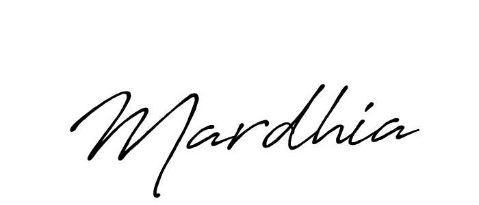 It looks lik you need a new signature style for name Mardhia. Design unique handwritten (Antro_Vectra_Bolder) signature with our free signature maker in just a few clicks. Mardhia signature style 7 images and pictures png