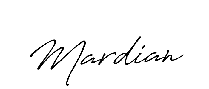 Make a beautiful signature design for name Mardian. Use this online signature maker to create a handwritten signature for free. Mardian signature style 7 images and pictures png