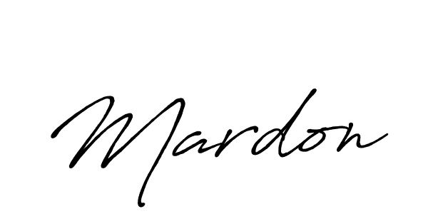 It looks lik you need a new signature style for name Mardon. Design unique handwritten (Antro_Vectra_Bolder) signature with our free signature maker in just a few clicks. Mardon signature style 7 images and pictures png