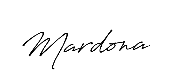 Mardona stylish signature style. Best Handwritten Sign (Antro_Vectra_Bolder) for my name. Handwritten Signature Collection Ideas for my name Mardona. Mardona signature style 7 images and pictures png