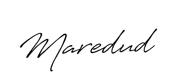 How to make Maredud name signature. Use Antro_Vectra_Bolder style for creating short signs online. This is the latest handwritten sign. Maredud signature style 7 images and pictures png