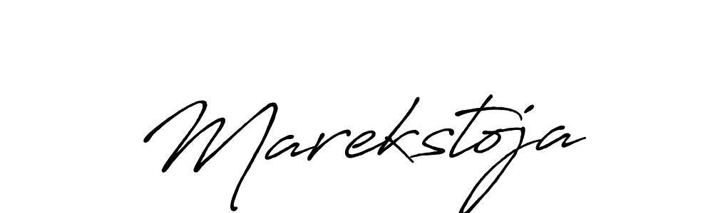 Also we have Marekstoja name is the best signature style. Create professional handwritten signature collection using Antro_Vectra_Bolder autograph style. Marekstoja signature style 7 images and pictures png