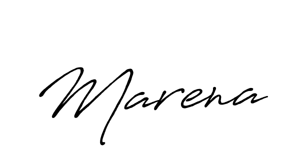 How to make Marena signature? Antro_Vectra_Bolder is a professional autograph style. Create handwritten signature for Marena name. Marena signature style 7 images and pictures png
