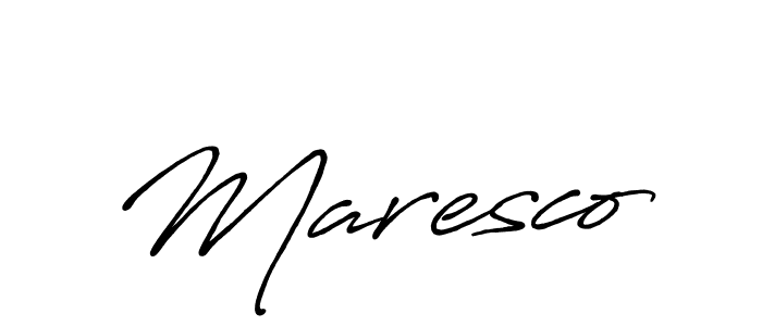Maresco stylish signature style. Best Handwritten Sign (Antro_Vectra_Bolder) for my name. Handwritten Signature Collection Ideas for my name Maresco. Maresco signature style 7 images and pictures png