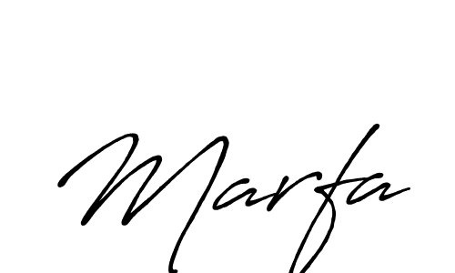 The best way (Antro_Vectra_Bolder) to make a short signature is to pick only two or three words in your name. The name Marfa include a total of six letters. For converting this name. Marfa signature style 7 images and pictures png