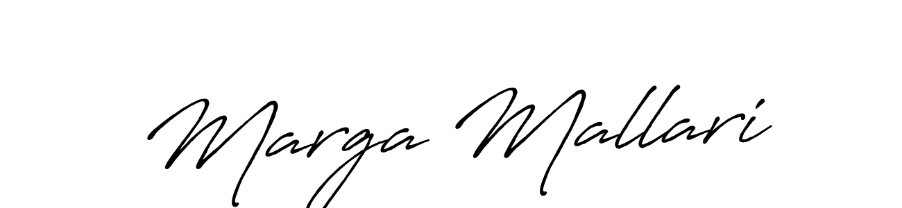 You should practise on your own different ways (Antro_Vectra_Bolder) to write your name (Marga Mallari) in signature. don't let someone else do it for you. Marga Mallari signature style 7 images and pictures png