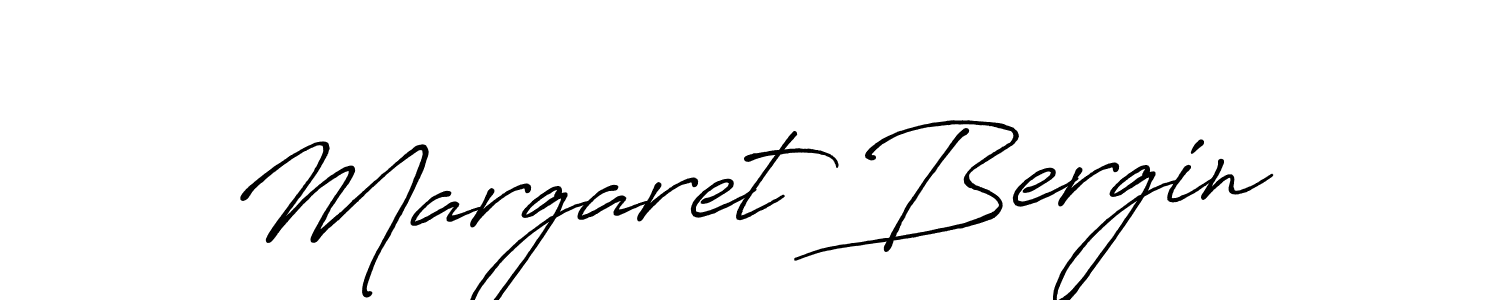 Also we have Margaret Bergin name is the best signature style. Create professional handwritten signature collection using Antro_Vectra_Bolder autograph style. Margaret Bergin signature style 7 images and pictures png