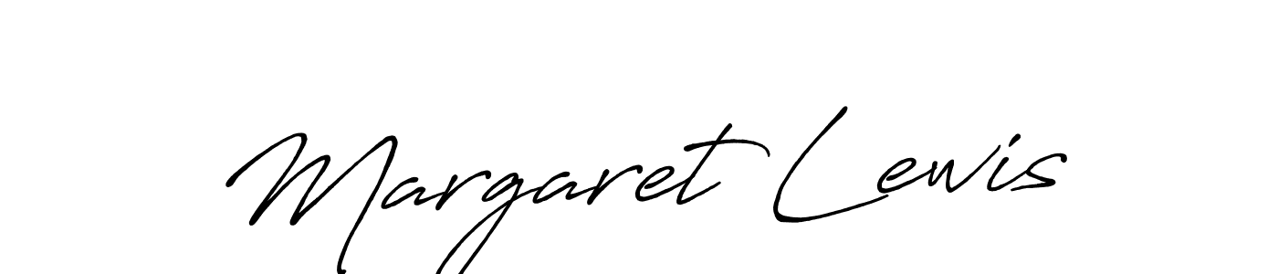 Also we have Margaret Lewis name is the best signature style. Create professional handwritten signature collection using Antro_Vectra_Bolder autograph style. Margaret Lewis signature style 7 images and pictures png