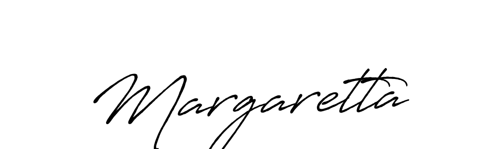 It looks lik you need a new signature style for name Margaretta. Design unique handwritten (Antro_Vectra_Bolder) signature with our free signature maker in just a few clicks. Margaretta signature style 7 images and pictures png