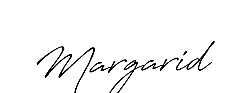 Design your own signature with our free online signature maker. With this signature software, you can create a handwritten (Antro_Vectra_Bolder) signature for name Margarid. Margarid signature style 7 images and pictures png