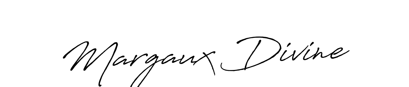 Create a beautiful signature design for name Margaux Divine. With this signature (Antro_Vectra_Bolder) fonts, you can make a handwritten signature for free. Margaux Divine signature style 7 images and pictures png