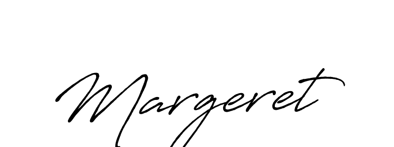 It looks lik you need a new signature style for name Margeret. Design unique handwritten (Antro_Vectra_Bolder) signature with our free signature maker in just a few clicks. Margeret signature style 7 images and pictures png