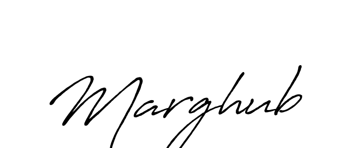 Also You can easily find your signature by using the search form. We will create Marghub name handwritten signature images for you free of cost using Antro_Vectra_Bolder sign style. Marghub signature style 7 images and pictures png