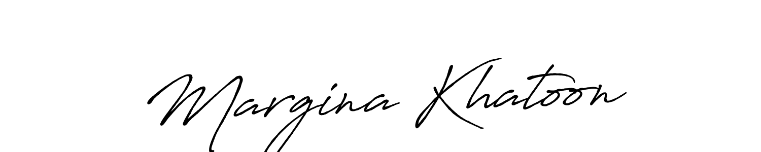 Make a beautiful signature design for name Margina Khatoon. Use this online signature maker to create a handwritten signature for free. Margina Khatoon signature style 7 images and pictures png