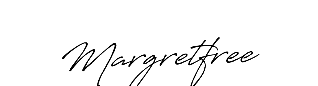 Similarly Antro_Vectra_Bolder is the best handwritten signature design. Signature creator online .You can use it as an online autograph creator for name Margretfree. Margretfree signature style 7 images and pictures png
