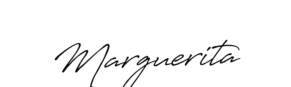 Marguerita stylish signature style. Best Handwritten Sign (Antro_Vectra_Bolder) for my name. Handwritten Signature Collection Ideas for my name Marguerita. Marguerita signature style 7 images and pictures png
