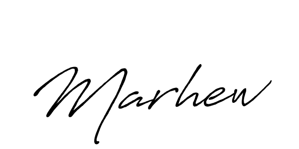 Marhew stylish signature style. Best Handwritten Sign (Antro_Vectra_Bolder) for my name. Handwritten Signature Collection Ideas for my name Marhew. Marhew signature style 7 images and pictures png