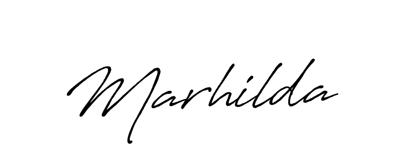 Antro_Vectra_Bolder is a professional signature style that is perfect for those who want to add a touch of class to their signature. It is also a great choice for those who want to make their signature more unique. Get Marhilda name to fancy signature for free. Marhilda signature style 7 images and pictures png