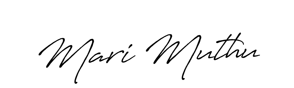 if you are searching for the best signature style for your name Mari Muthu. so please give up your signature search. here we have designed multiple signature styles  using Antro_Vectra_Bolder. Mari Muthu signature style 7 images and pictures png