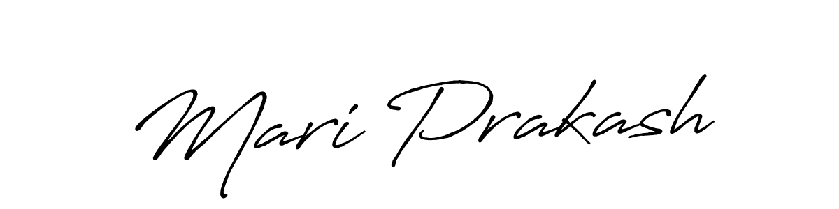 The best way (Antro_Vectra_Bolder) to make a short signature is to pick only two or three words in your name. The name Mari Prakash include a total of six letters. For converting this name. Mari Prakash signature style 7 images and pictures png