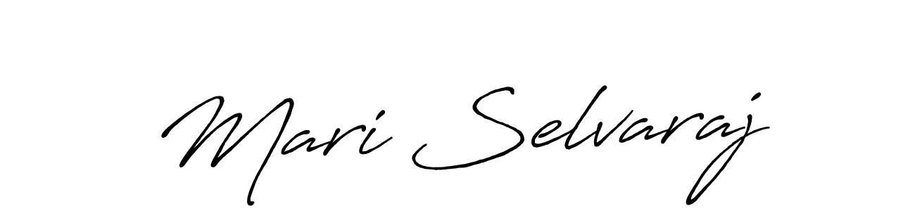 if you are searching for the best signature style for your name Mari Selvaraj. so please give up your signature search. here we have designed multiple signature styles  using Antro_Vectra_Bolder. Mari Selvaraj signature style 7 images and pictures png