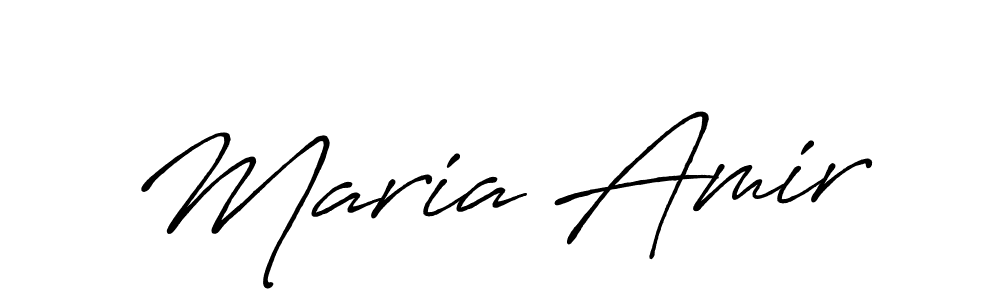 You can use this online signature creator to create a handwritten signature for the name Maria Amir. This is the best online autograph maker. Maria Amir signature style 7 images and pictures png