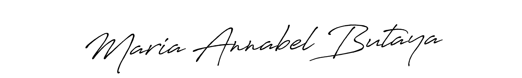 How to make Maria Annabel Butaya signature? Antro_Vectra_Bolder is a professional autograph style. Create handwritten signature for Maria Annabel Butaya name. Maria Annabel Butaya signature style 7 images and pictures png