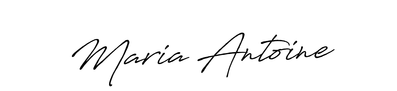 Antro_Vectra_Bolder is a professional signature style that is perfect for those who want to add a touch of class to their signature. It is also a great choice for those who want to make their signature more unique. Get Maria Antoine name to fancy signature for free. Maria Antoine signature style 7 images and pictures png