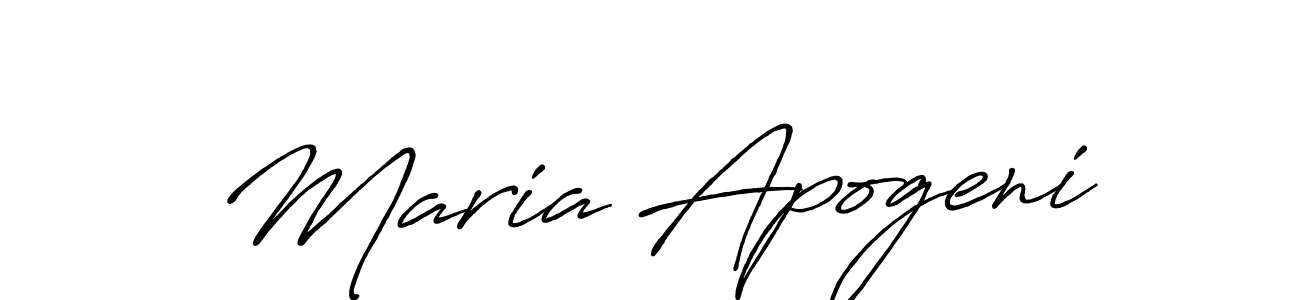 Check out images of Autograph of Maria Apogeni name. Actor Maria Apogeni Signature Style. Antro_Vectra_Bolder is a professional sign style online. Maria Apogeni signature style 7 images and pictures png