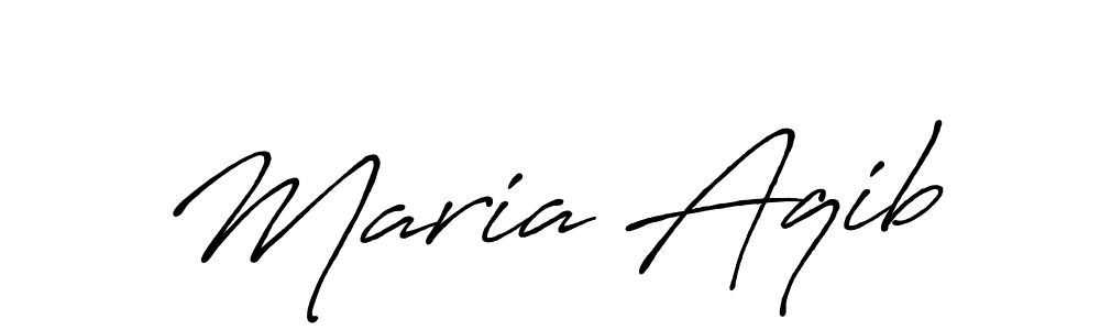 How to Draw Maria Aqib signature style? Antro_Vectra_Bolder is a latest design signature styles for name Maria Aqib. Maria Aqib signature style 7 images and pictures png