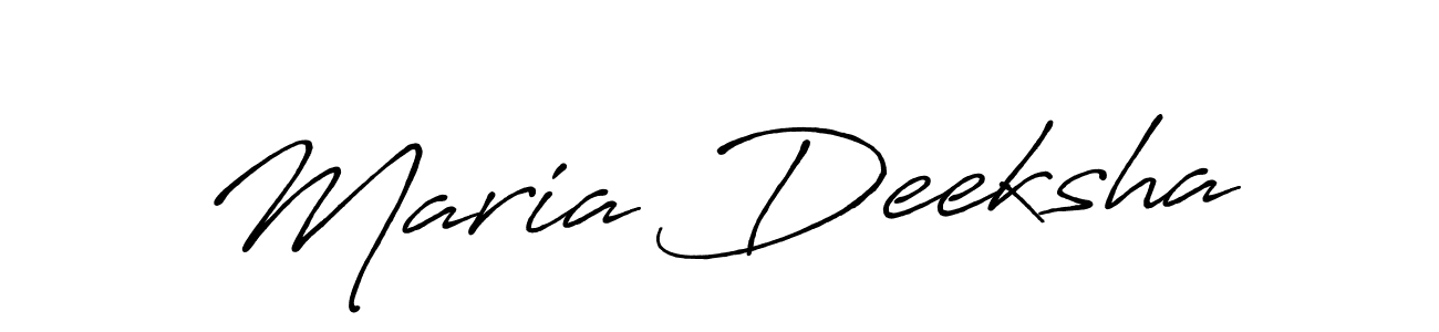 How to Draw Maria Deeksha signature style? Antro_Vectra_Bolder is a latest design signature styles for name Maria Deeksha. Maria Deeksha signature style 7 images and pictures png