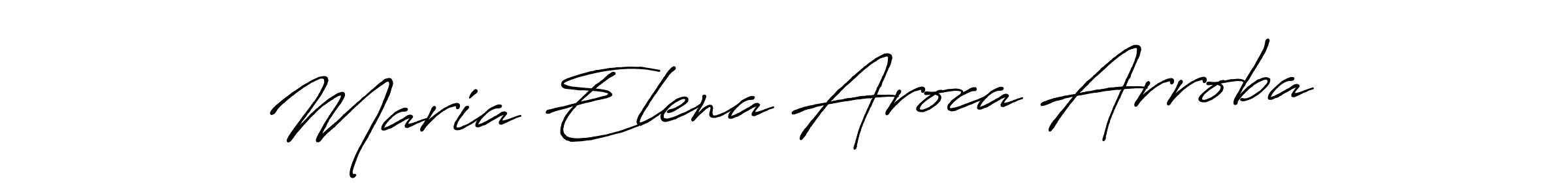 The best way (Antro_Vectra_Bolder) to make a short signature is to pick only two or three words in your name. The name Maria Elena Aroca Arroba include a total of six letters. For converting this name. Maria Elena Aroca Arroba signature style 7 images and pictures png