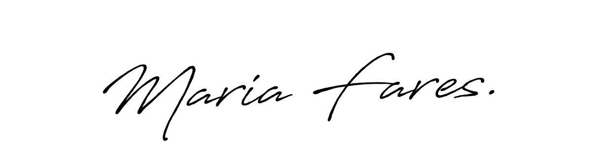 How to make Maria Fares. signature? Antro_Vectra_Bolder is a professional autograph style. Create handwritten signature for Maria Fares. name. Maria Fares. signature style 7 images and pictures png