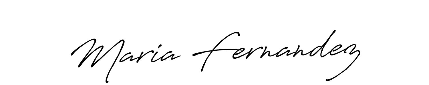 It looks lik you need a new signature style for name Maria Fernandez. Design unique handwritten (Antro_Vectra_Bolder) signature with our free signature maker in just a few clicks. Maria Fernandez signature style 7 images and pictures png